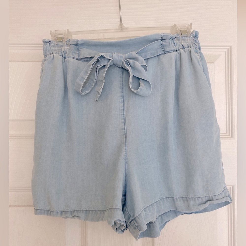 H&M High Waisted Denim Shorts